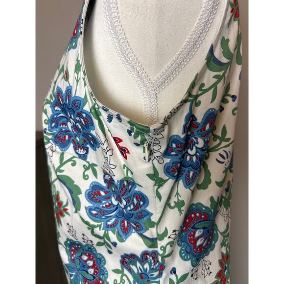 Joy & Co. | Paisley Floral Print Sheath Dress | Large - Picture 11 of 14